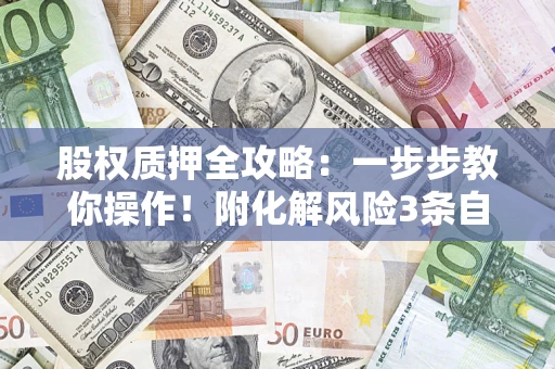 济南股权质押全攻略：一步步教你操作！附化解风险3条自救法则