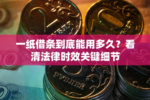 济南一纸借条到底能用多久？看清法律时效关键细节