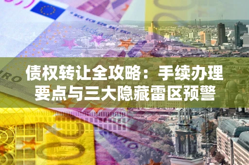 济南债权转让全攻略：手续办理要点与三大隐藏雷区预警